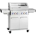 Produktbild: Taino - platinum yamara 4+2 Gasgrill Edelstahl 4 Brenner Sear-Burner Backburner