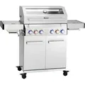 Produktbild: Taino - Platinum Yamara 4+2 Gasgrill Edelstahl 4 Brenner Sear-burner Backburner