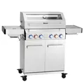 Produktbild: TAINO PLATINUM YAMARA 4+2 Gasgrill Edelstahl 4 Brenner Sear-Burner Backburner