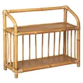 Produktbild: Atmosphera - Kinderbücherregal - Rattan H. 50 cm - Beige
