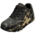 Produktbild: Skechers Damen Uno Marbel Marvel schwarze Fashion Sneaker - 39 EU