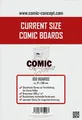 Produktbild: Sammelkarte Comic Concept Comic Boards Current Size (100 Stück)