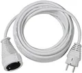Produktbild: 5er PACK(Stk) BRENNENSTUHL 1168460 Verlängerungs-Kabel10m H05VV-F3G1,5 weiss mit