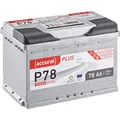 Produktbild: Accurat Plus P78 Autobatterie - 12V, 78Ah, 770A, zyklenfest, wartungsfrei, 35% mehr Startleistung, Ca-Technologie, Kaltstartkraft - Starterbatterie, Nassbatterie, Blei-Säure Batterie