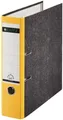 Produktbild: LEITZ ACCO Brands Ordner A4/8cm Pappe Standard gelb Leitz 1080 mit 180 Grad Hebelmechanik 1384102-GB