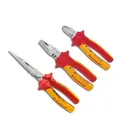 Produktbild: FORMAT Zangen-Satz VDE, mit 2-Komponenten-Griffen 3-teilig, im Karton