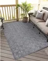 Produktbild: Carpet City Teppich In-& Outdoorteppich Santorini 446, 3D-Effekt, Geo-Muster, rechteckig, Höhe: 5 mm, Wetterfest & UV-beständig für Terrasse, Balkon, Küche, Flur