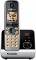 Produktbild: Panasonic KX-TG6721GB Schnurlostelefon mit Anrufbeantworter, Farbe: Schwarz/Silber