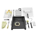 Produktbild: WOW!TOOLS Maler-Kit 15tlg Malerset Farbwalze Farbwanne Pinsel Handschuhe