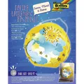 Produktbild: Folia Laternen Bastelset, Sonne, Mond & Sterne, inklusive Laternenstab und LED