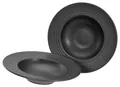 Produktbild: CreaTable - Lava Stone - Pastateller 2-tlg (Black)