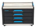 Produktbild: Gedore Blau 1110 WM 34 Werkzeug-Box-Modul WorkMo B3 4 Schubladen H6 - 2954346