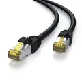 Produktbild: CSL - 30m Cat 7 Outdoor Netzwerkkabel Gigabit Ethernet LAN Kabel - 10000 Mbit...