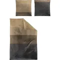 Produktbild: Irisette Bettwäsche Bettwäsche, Baumwolle, Edel-Feinbiber Streifen/Ornamente braun|grau