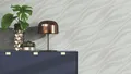 Produktbild: Vliestapete Rasch Struktur Muster Wellen Uni Silber Metallic 608069 (4,30€/1qm)