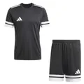 Produktbild: Addias Trikotsatz Herren schwarz weiß Squadra 25 Gr/2XL - Sportbekleidung Set