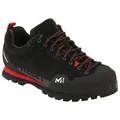 Produktbild: Millet Friction (Zustieg, Leder, mittlere Steifheit) schwarz Herren Wanderschuh schwarz 45 1/3 EU