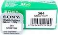 Produktbild: SONY 10 Stück SR621SWN-PB 1 Sony 364 SR621SW Silver Oxide Watch Battery