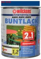 Produktbild: Buntlack 2in1 Grundierung + Lack Acryllack Schutzlack Enzianblau Seidenmatt 5010