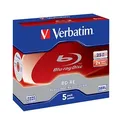 Produktbild: verbatim Blu-ray BD-RE 25 GB wiederbeschreibbar, 5 St.