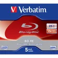 Produktbild: Verbatim BD-RE SL 25GB 2x 5er-Pack Jewel Case Blu-Ray-Rohlinge #2268070