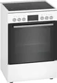 Produktbild: Bosch Elektro-Standherd HKR39C220 | 60cm | Glaskeramik-Kochfeld | 3D Heißluft | 66l Backofen | EcoClean Direct | weiß, A (Spektrum: A+++ bis D)