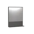 Produktbild: trendteam smart living - PureBliss - Wandspiegel - Anthrazit - (BxHxT) 60 x 74 x 14 cm - Badezimmerspiegel mit 60 cm Ablagefläche