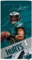 Produktbild: Philadelphia Eagles Strandtuch NFLPA Jalen Hurts Beach Towel Motion
