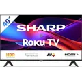 Produktbild: SHARP 40GD2225E – 40 Zoll Fernseher (101 cm) Full HD Roku TV– HDR10, Dreifach-Tuner DVB-T2/C/S2, 3x HDMI, USB, WLAN