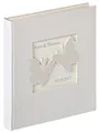 Produktbild: walther design Fotoalbum weiss 28 x 30,5 cm Einband aus Leinen mit Cover-Ausstanzung, Hochzeitsalbum Farfalla UH-201