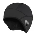 Produktbild: HAZENS Fahrradmütze Fahrradhelm Mütze Radmütze Unterziehmütze Herren/Damen Fahrradkappe Sportmütze Laufmütze Bike Warm Cap Winddichte Wintermütze Atmungsaktiv Helmmütze (Black)