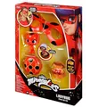 Produktbild: BANDAI - Miraculous Ladybug - Verwandlungsset - Ladybug-Kostüm - Box JoJo Maske Tikki-Ohrringe Kwami - Miraculous Kostüm und Zubehör - Spielzeug für Kinder ab 4 Jahren - P50601
