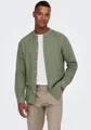 Produktbild: ONLY & SONS Langarmhemd ONSCAIDEN LS SOLID LINEN MAO SHIRT NOOS