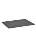 Produktbild: Zeller Servierplatte eckig Schiefer anthrazit 40 x 30 x 0,4-0,6 cm
