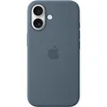 Produktbild: Apple Handyhülle Silikon Case MGEW4ZM/A, MagSafe, maritimblau, für iPhone 17, aus Silikon, Backcover