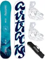 Produktbild: AIRTRACKS Snowboard Set - Board ORBELUS Lady 145 - Softbindung Master W M - SB Bag