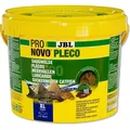 Produktbild: JBL Pronovo Pleco Wafer XL - Futtertabletten mit Holzanteil für große herbivore Saugwelse von 15-40 cm - Inhalt: 5,5 Liter (3134000)
