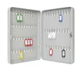 Produktbild: Schlüsselschrank Schlüsselkasten lichtgrau mit 70 Haken 10256537X WEDO®