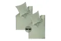 Produktbild: SCHÖNER WOHNEN-Kollektion Bettwäsche PLAIN Satin Bettwäsche, Baumwolle, 2 teilig, 135 x 200 cm - 2er Set in Grün