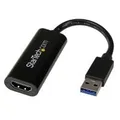 Produktbild: StarTech.com Slim USB3.0 auf HDMI Multi Monitor Adapter - Externe Video Adapter mit 1920x1200 / 1080p - Externer Videoadapter - T5-302 - SuperSpeed USB3.0 - HDMI - Schwarz (USB32HDES)