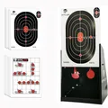 Produktbild: ATFLBOX 17.8 x 22.9 cm BB Gun Target Trap kugelfang mit 20 Papierzielen für Luftpistolen-, Airsoft- und Gewehrschießübungen