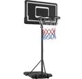 Produktbild: Yaheetech Basketballständer, Mobiler Höhenverstellbarer Basketballkorb Korbanlage