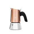 Produktbild: Bialetti New Venus Kaffeemaschine 2 Tassen, Anti-Brand-Griff, nicht für Induktion geeignet, 2 Tassen (85 ml), Edelstahl, Farbe - Kupfer, Wattage - 3600