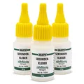 Produktbild: SILISTO Sekundenkleber 3x20g Transparent, Superkleber Zähflüssig, Alleskleber - extrem starker Cyanacrylat Kleber - zum Kleben von Plastik, Kunststoff, Glas, Holz, Stein, Metall uvm.