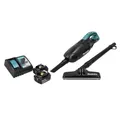 Produktbild: Makita DCL 182 RG B Akku Staubsauger 18 V Schwarz + 2x Akku 6,0 Ah + Ladegerät