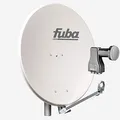 Produktbild: Fuba DAL 808 G Sat Anlage Antenne Schüssel Spiegel Octo LNB DEK 817 8 Teilnehmer Alu Sat-Schüssel/Sat-Spiegel Grau + Fuba DEK 817 Octo LNB für 8 Receiver/Teilnehmer (HDTV-, 4K- und 3D-kompatibel)