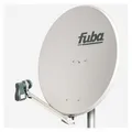 Produktbild: Fuba DAL 808 G 80 cm Satelliten Spiegel Alu Sat Schüssel Grau + Octo LNB