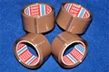 Produktbild: 4 Tesa 64014 Klebeband Packband Paketband brauen oder braun  50mmx66m