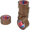 Produktbild: 10 x TESA Paket Klebeband 64014 | Packband | Paketband | havana/braun | 66m