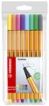 Produktbild: STABILO Point 88 Fineliner 0.4 mm Mehrfarbig 88/8-01